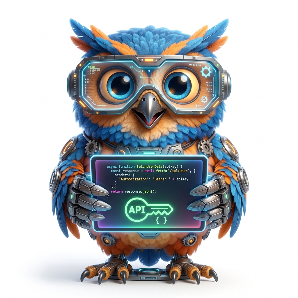 Developer Owl Mascot